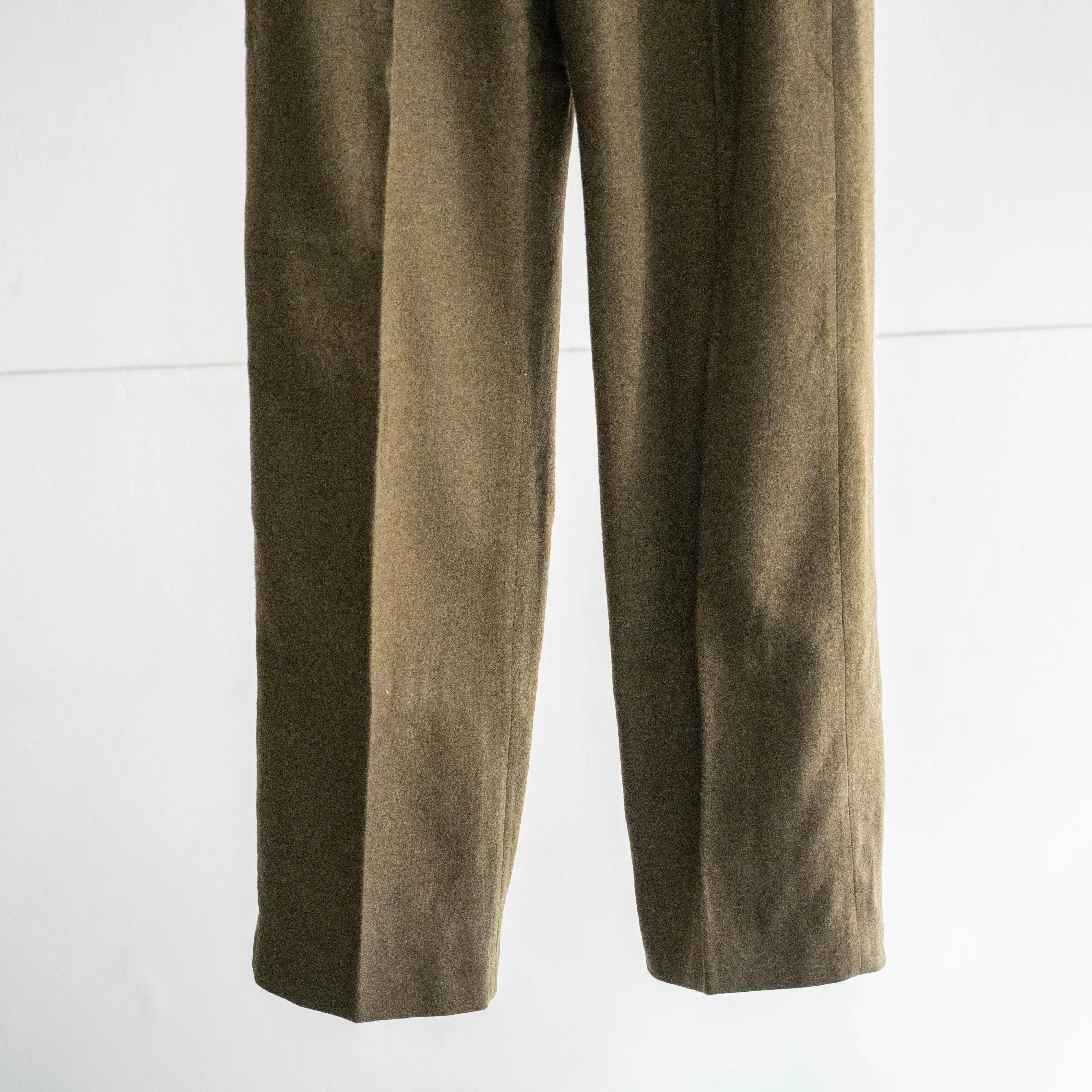 1950-60s French military m52 wool pants 'dead stock' "size43" -2