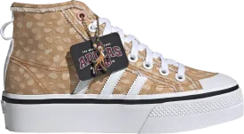 Adidas Disney x Wmns Nizza Platform MId 'Bambi' sneakers, brown