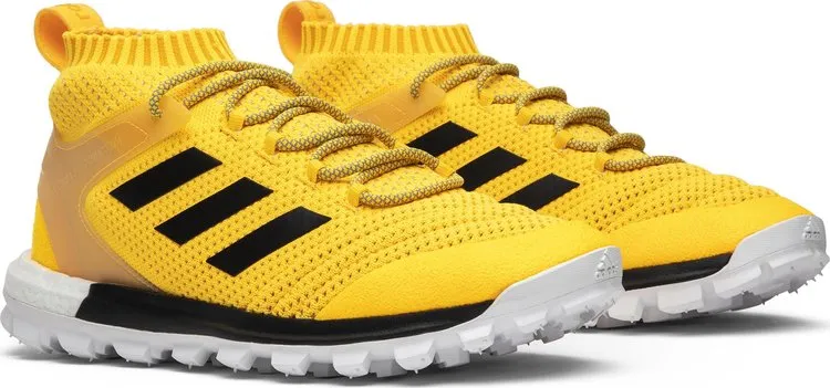 Adidas Gosha Rubchinskiy x Copa Primeknit Boost Mid 'Gold' Sneakers, Gold