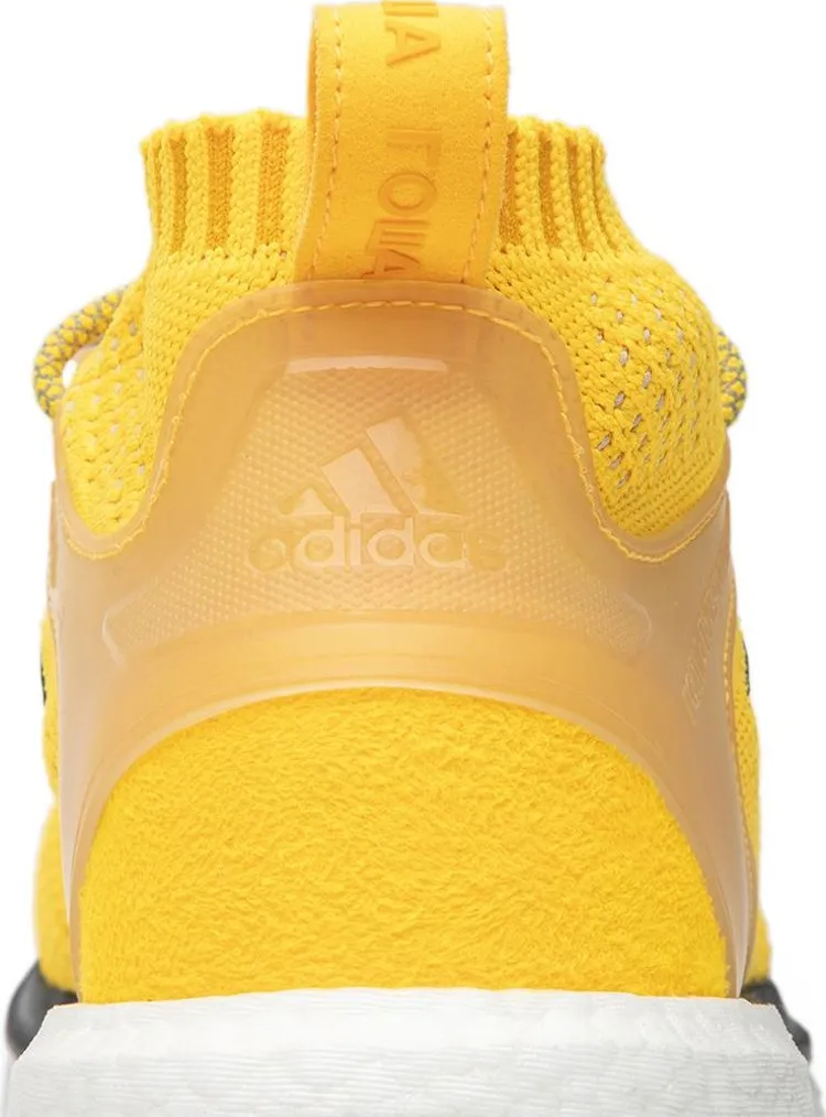 Adidas Gosha Rubchinskiy x Copa Primeknit Boost Mid 'Gold' Sneakers, Gold