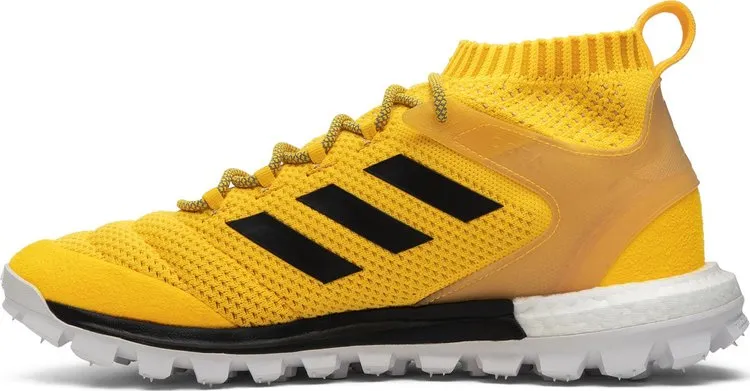 Adidas Gosha Rubchinskiy x Copa Primeknit Boost Mid 'Gold' Sneakers, Gold