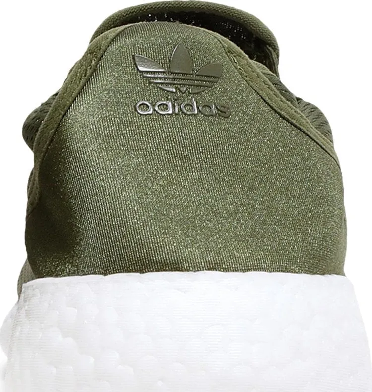 Adidas Human Made x Pure Slip-On 'Wild Pine' Sneakers, Green