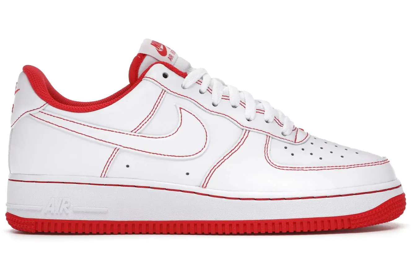 Air Force 1 07 White University Red