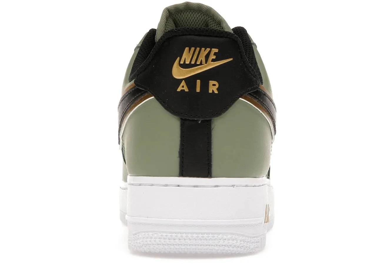 Air Force 1 Double Swoosh Olive Gold Black