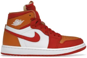 Air Jordan 1 High Zoom Air CMFT Fire Red Hot Curry