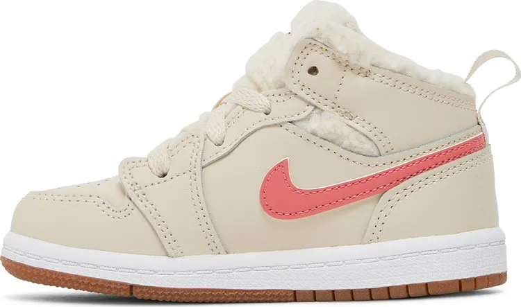 Air Jordan 1 Mid Utility TD Fleece Tan