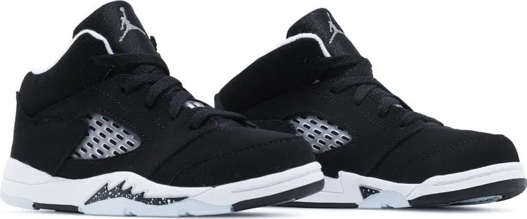 Air Jordan 5 Retro TD Oreo 2021 Sneakers, Black