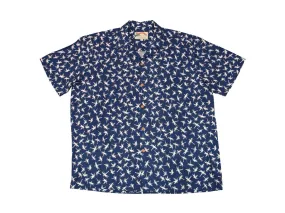 Aloha Shirt Magnum Bamboo Navy