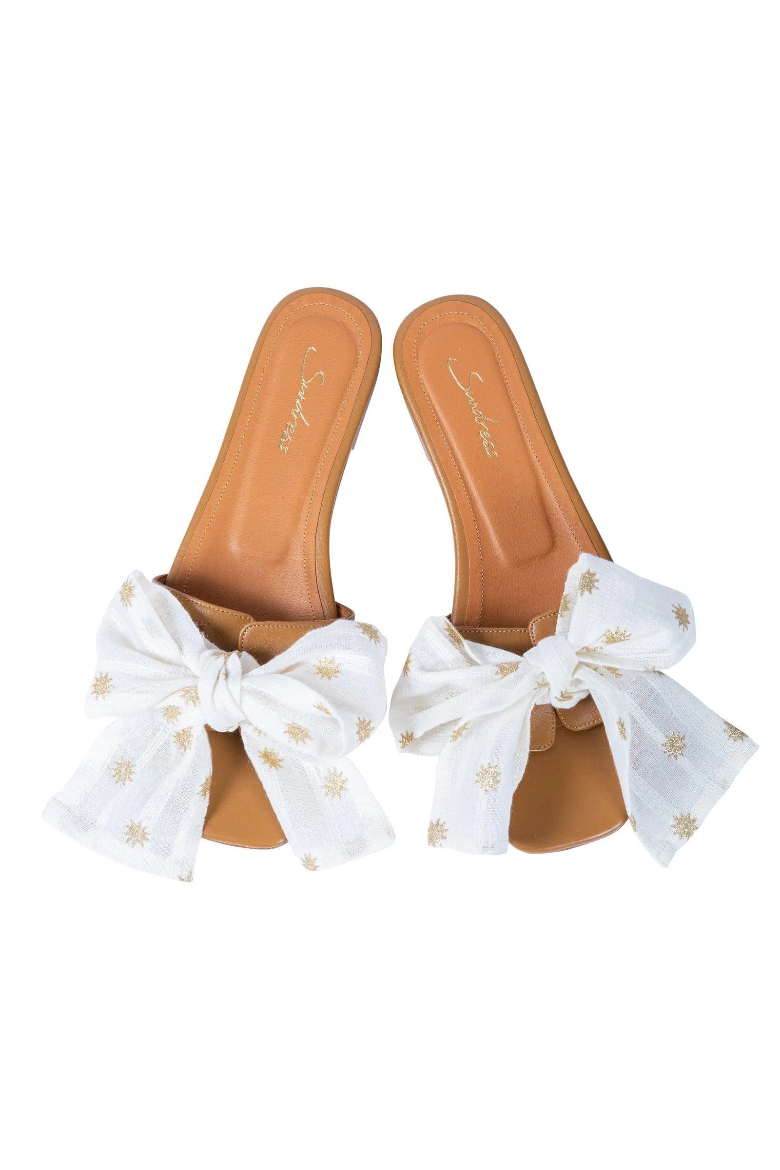 Amour Sandals in Coconut & Nude Ties