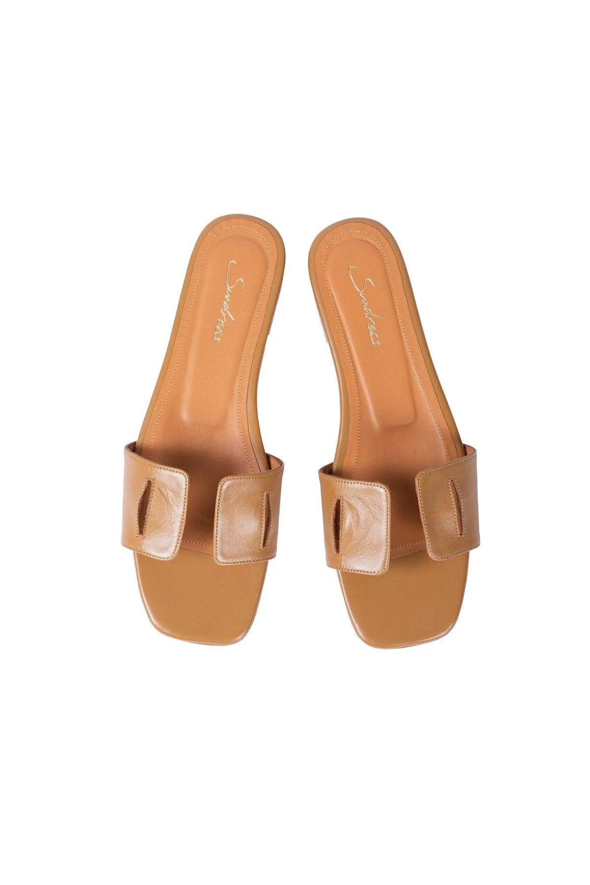 Amour Sandals in Coconut & Nude Ties