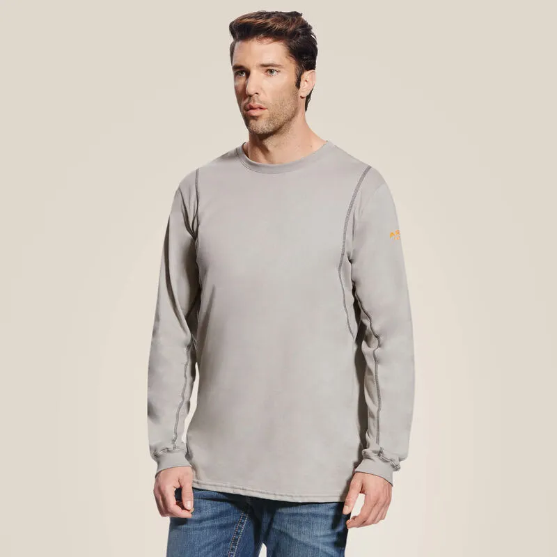 Ariat Mens FR AC Crew Long Sleeve T-Shirt Style 10019015