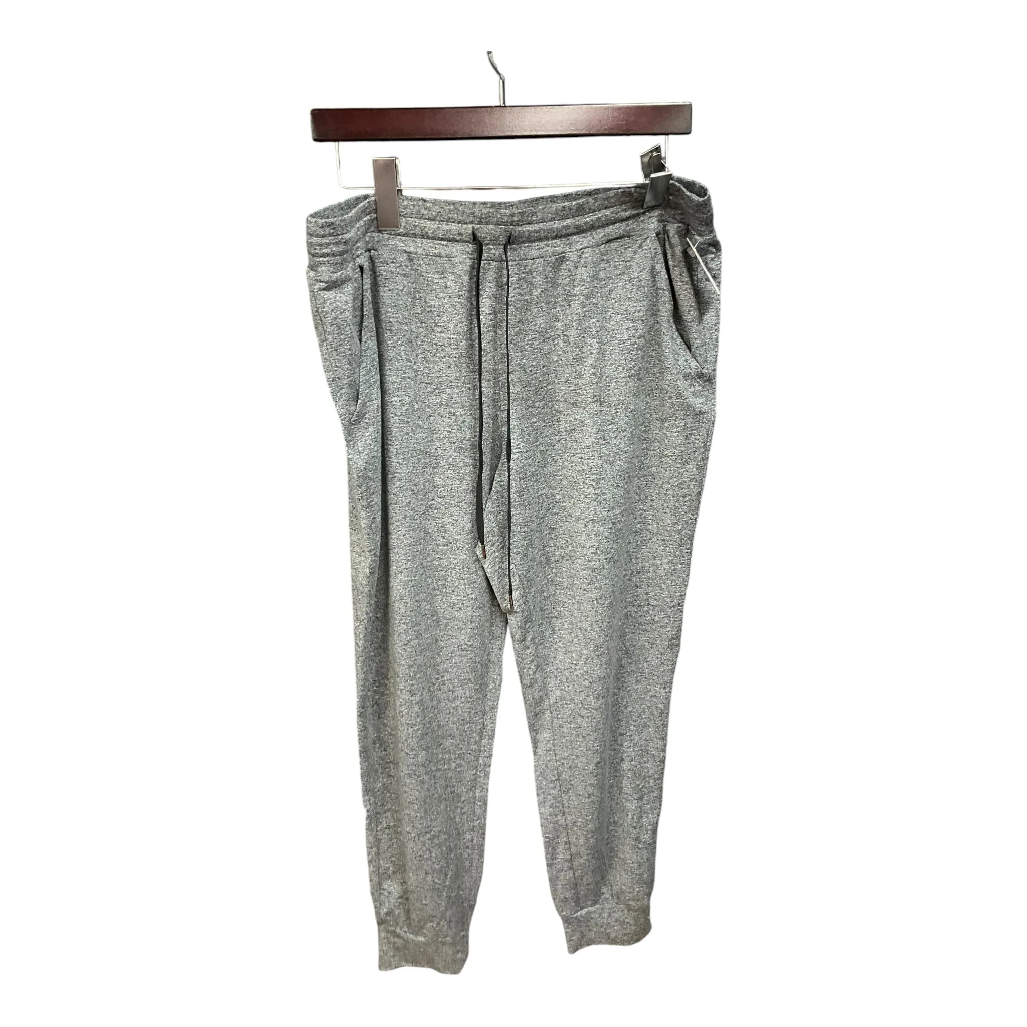 Athletic Pants By Zella In Grey, Size: L