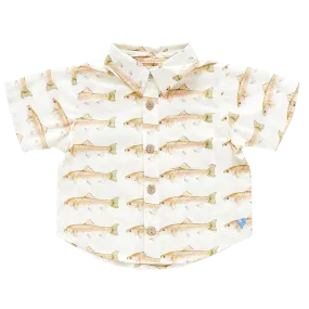 Baby Boys Jack Shirt - Rainbow Trout