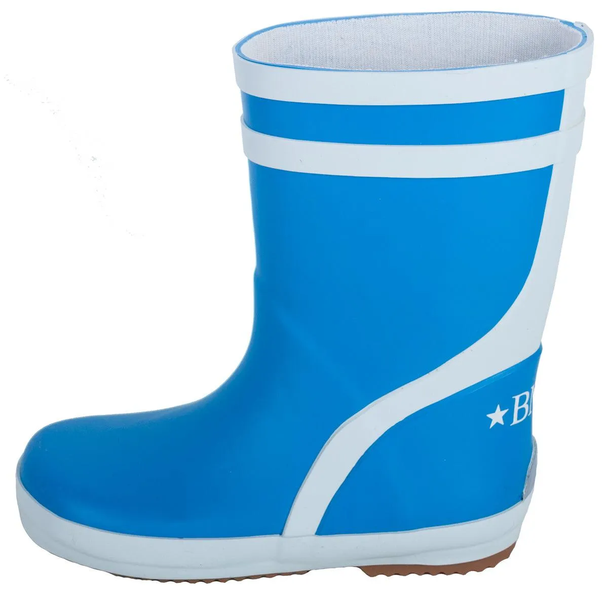 BMS Gummistiefel aus Naturkautschuk – Hellblau