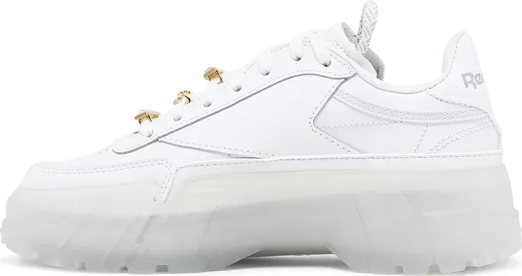 Cardi b x wmns club c 'triple white' Reebok sneakers, white