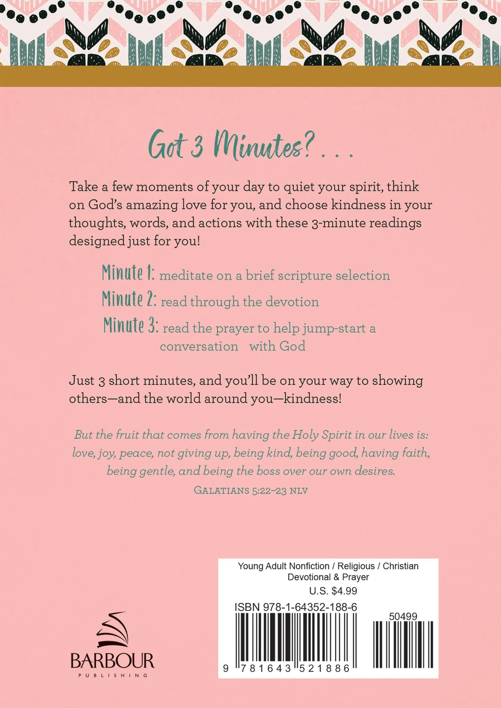 Choose Kindness: 3-Minute Devotions for Teen Girls