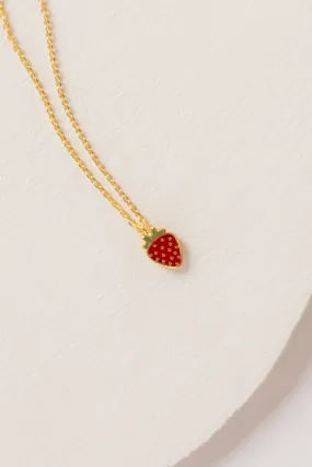 Cove Strawberry Necklace