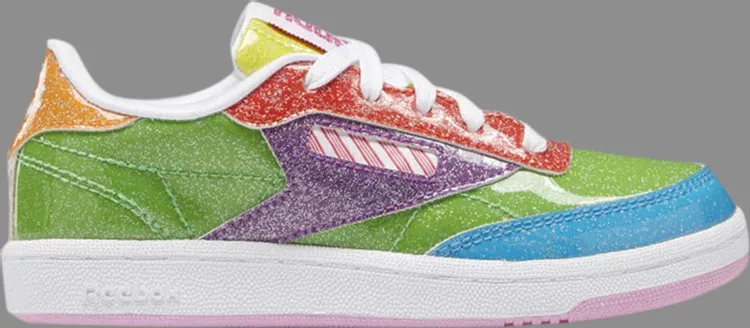 Hasbro x club c little kid 'candy land' Reebok sneakers, multicolor