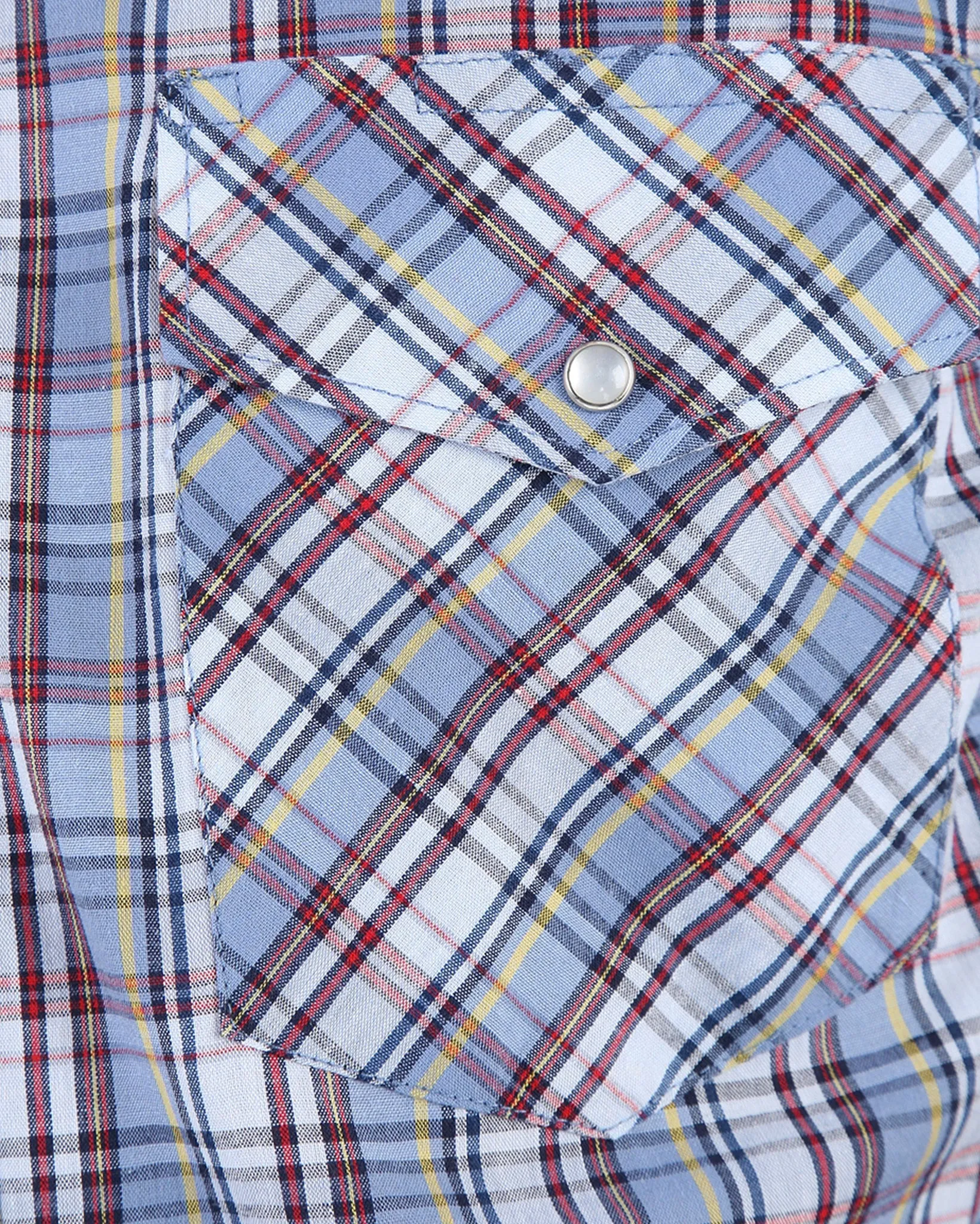 Men's Assorted Plaid Western Short Sleeve Shirts