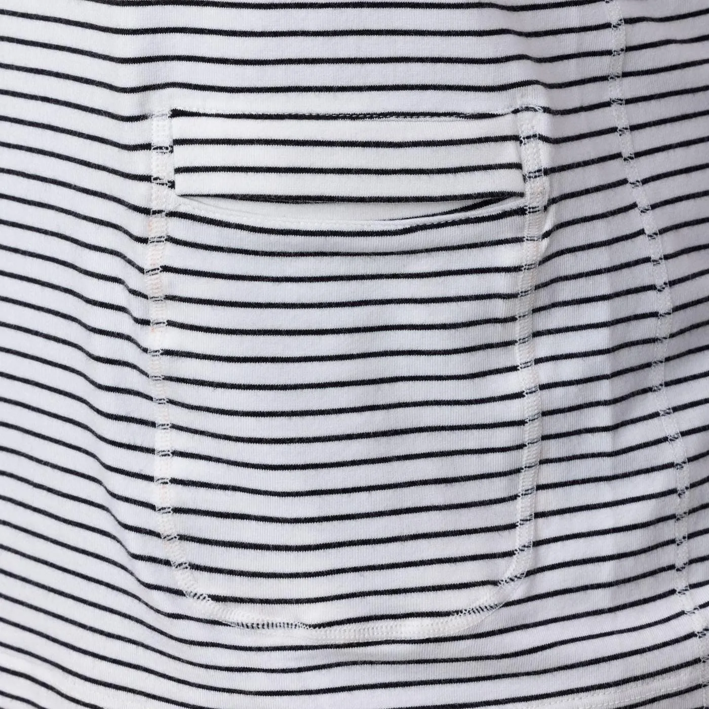 Men's Organic Riding Shirt  - White Stripes