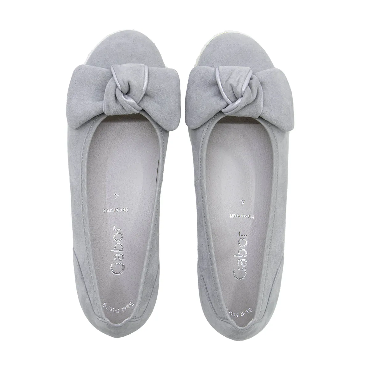 Nicole Light Grey Hovercraft Flats