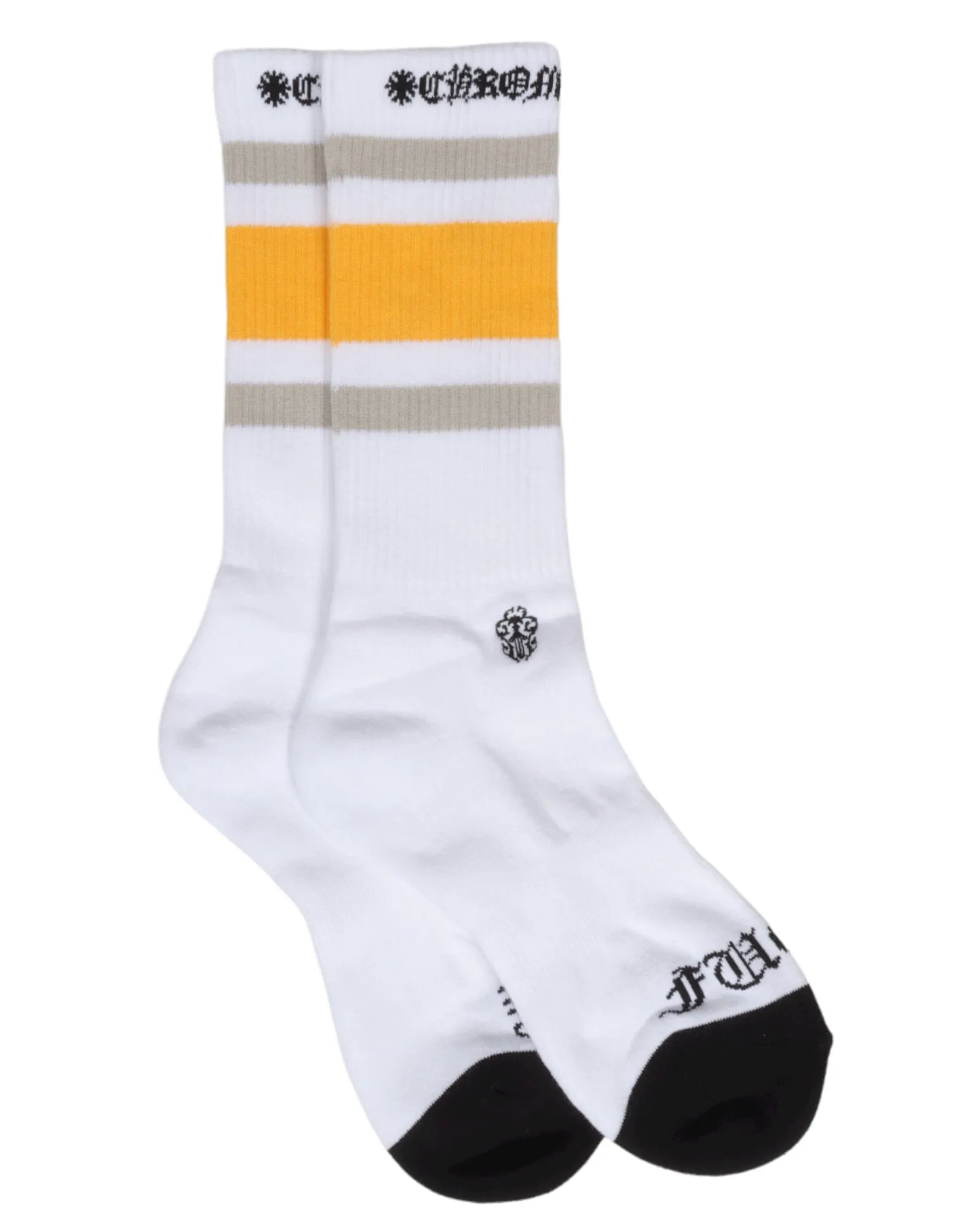 "Fuck You" Striped Socks