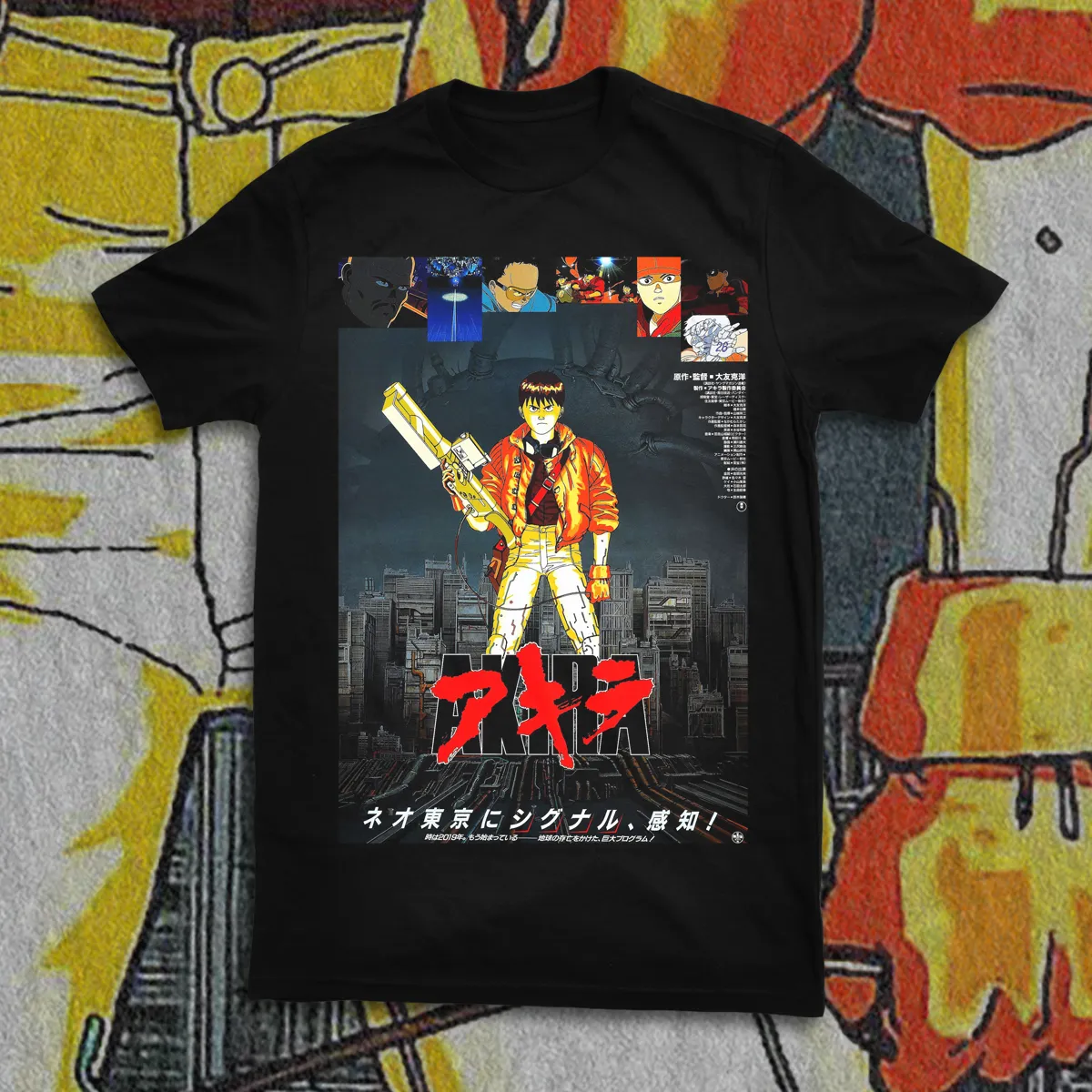 "NEO-TOKYO" FULL COLOR SHIRT