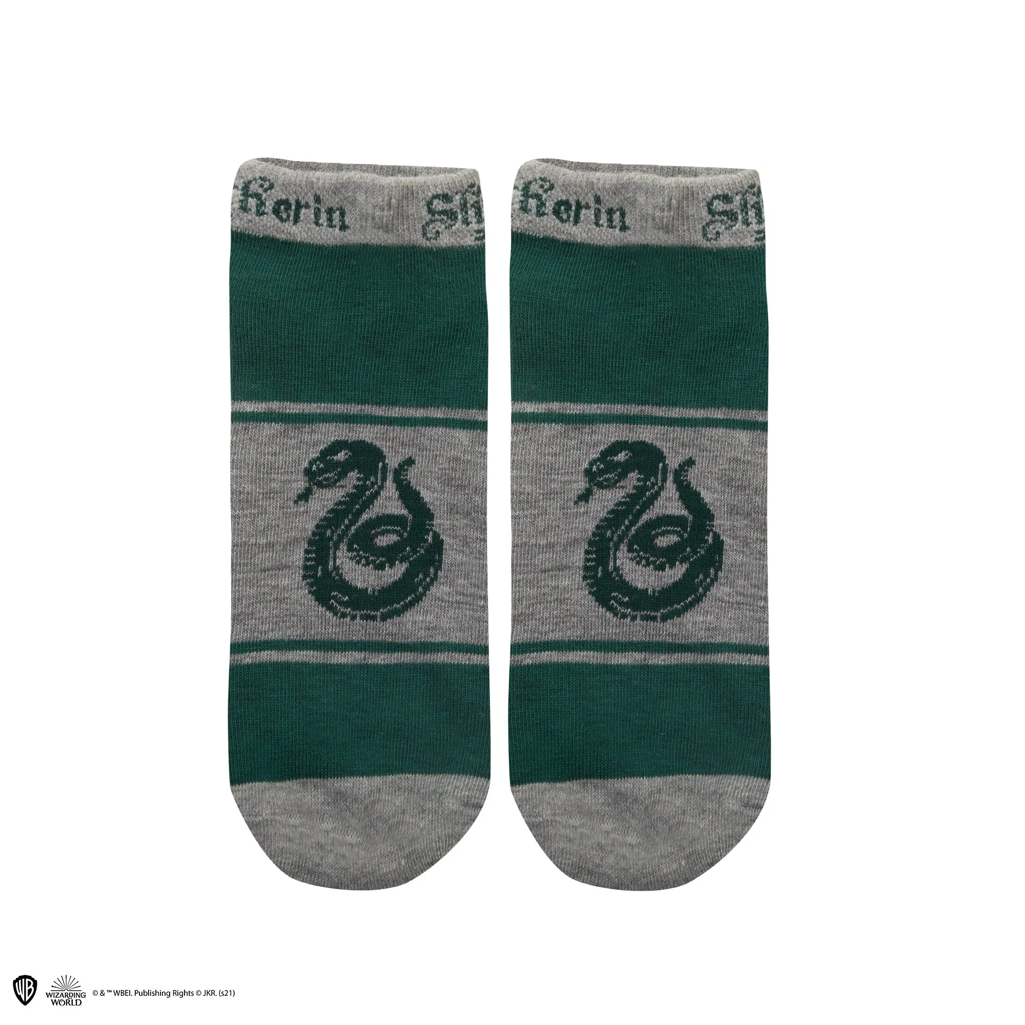 Set of 3 Slytherin Ankle Socks