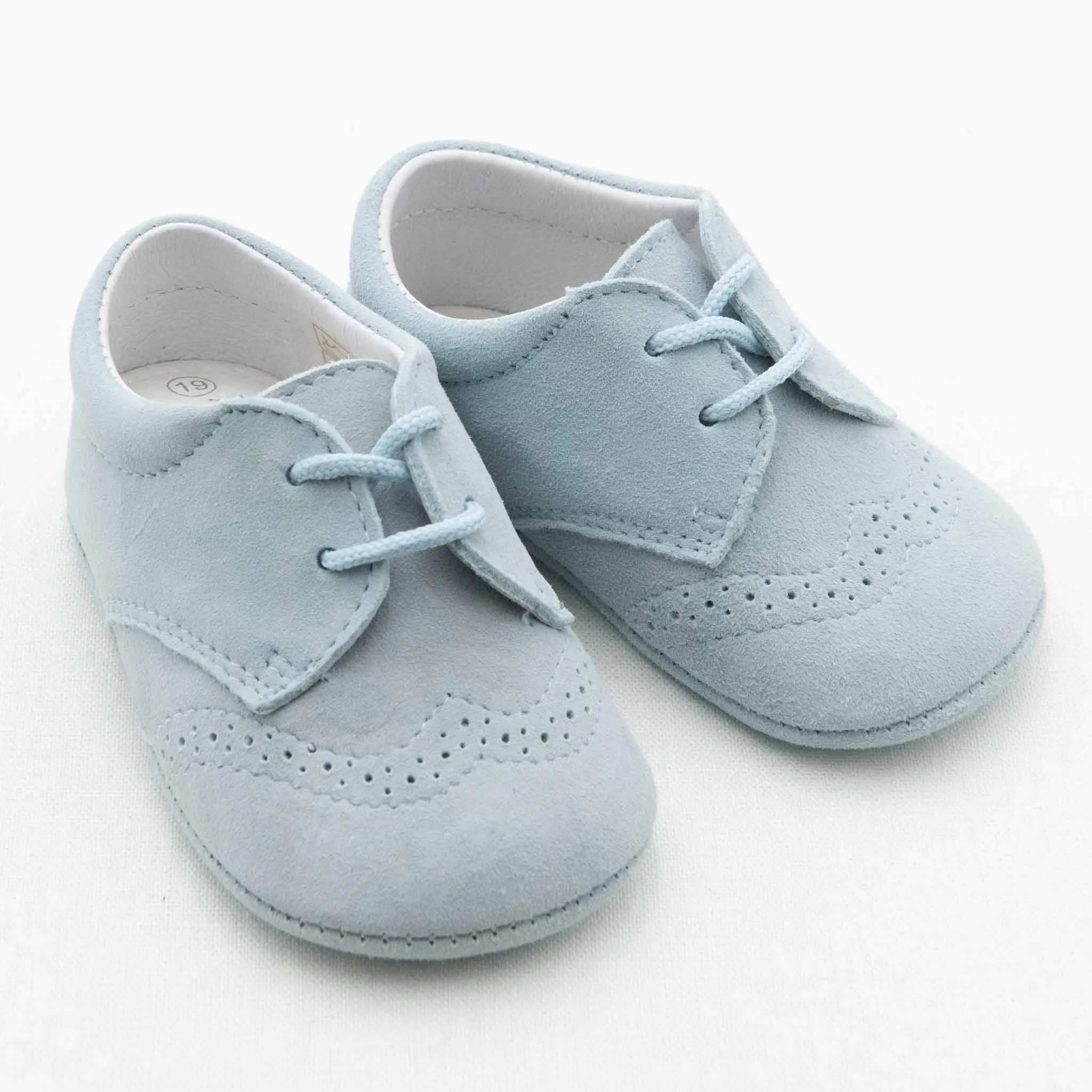 Sky Blue Suede Shoes