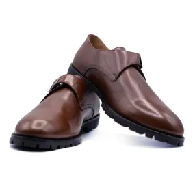 SMPL-MS-016 Calfskin Monkstrap Size 9