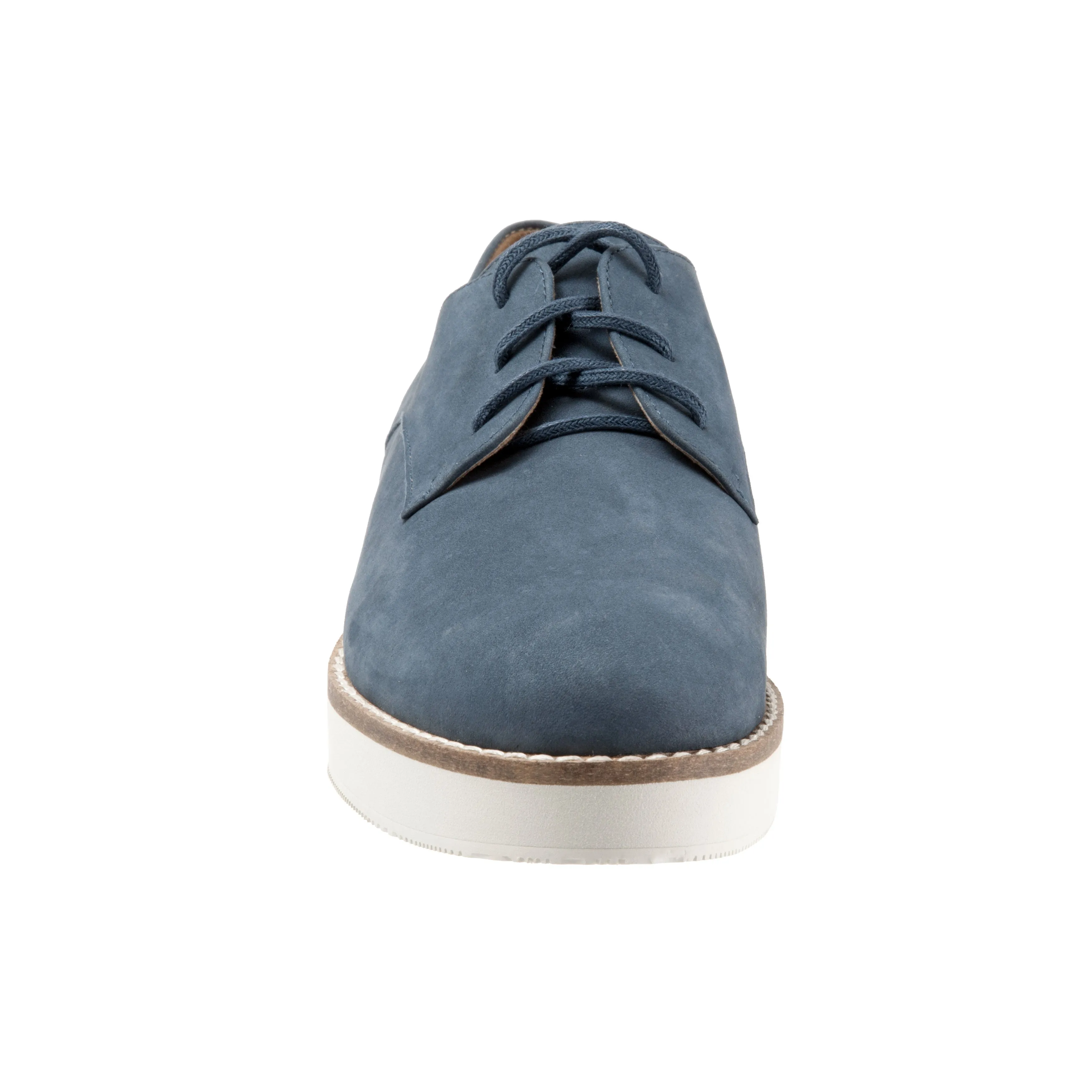 Willis 421 Denim Nubuck Oxford Lace Up Shoes