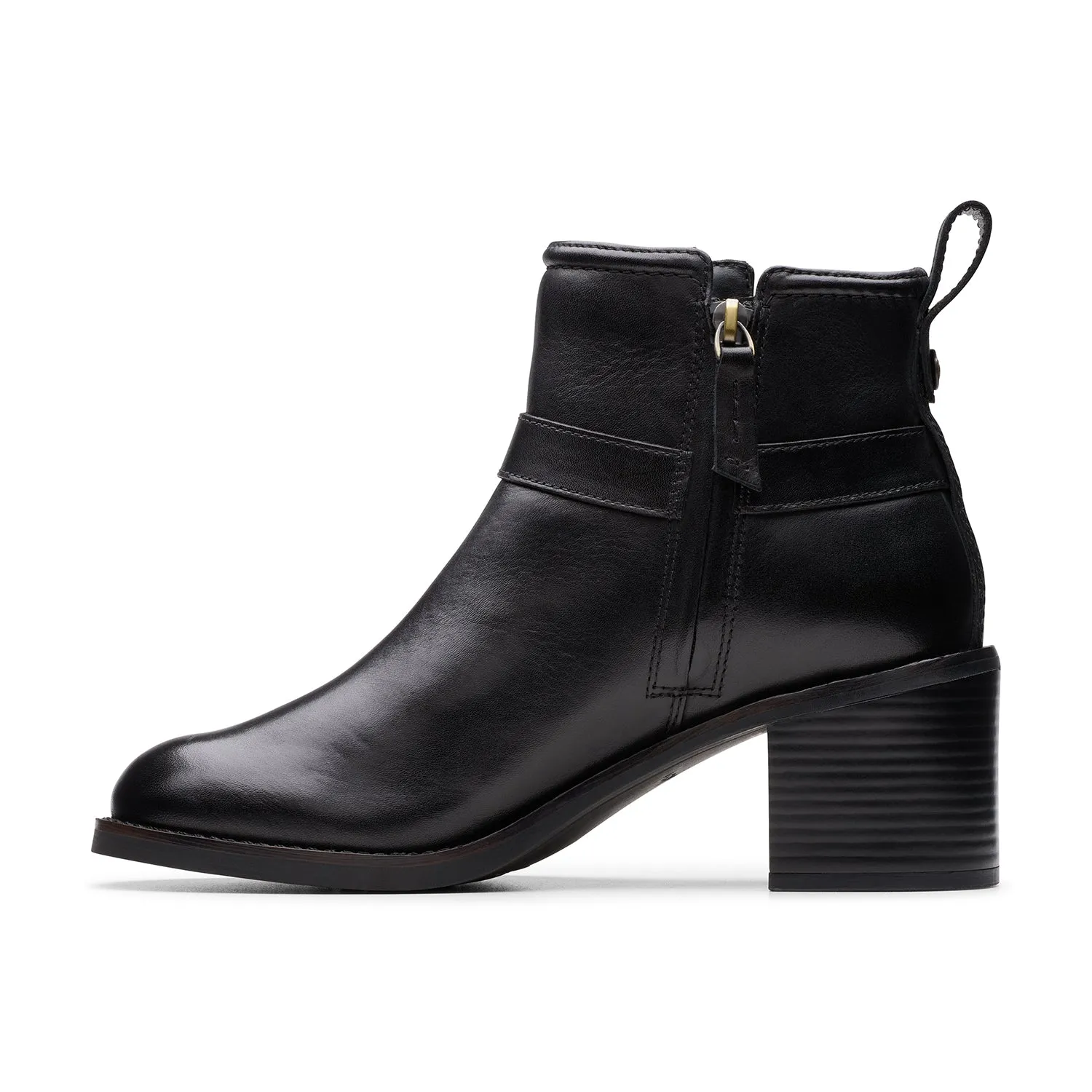 Womens - Chamberly Trim Black Leather