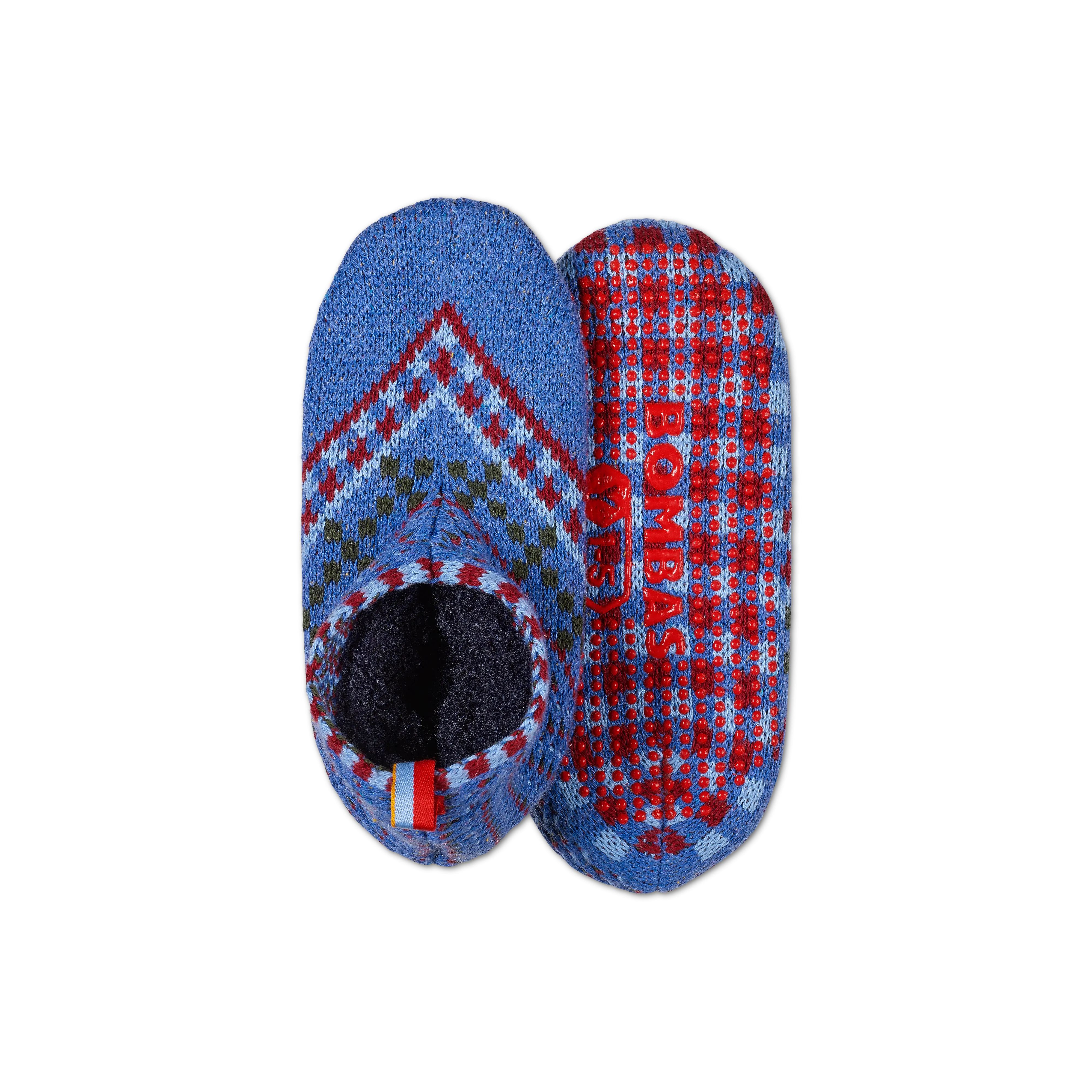 Youth Gripper Slipper - Sherpa-Lined